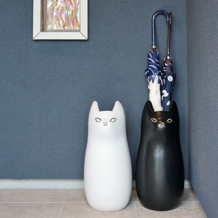 猫　傘立て　置物　石　石像 傘立て CAT | ヤマソロ公式