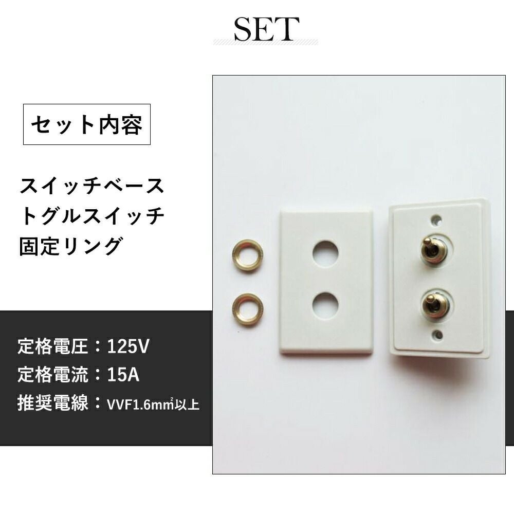 陶器スイッチダブル アクシス（AXCIS） | ヤマソロ公式