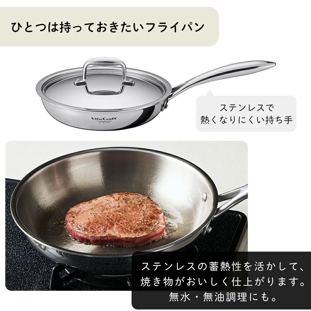 ビタクラフト(Vita Caft) Nシリーズソテーパン フライパン 20cm 24cm