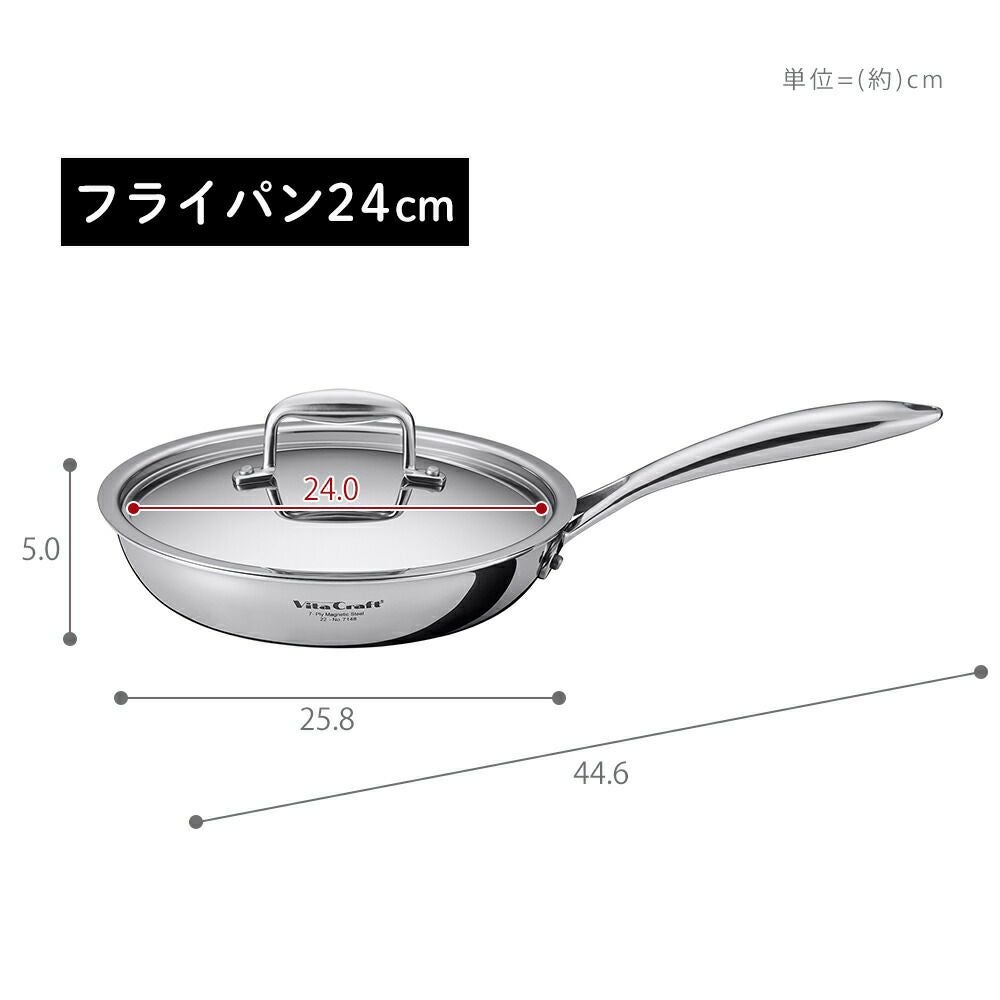 ビタクラフト(Vita Caft) Nシリーズソテーパン フライパン 20cm 24cm