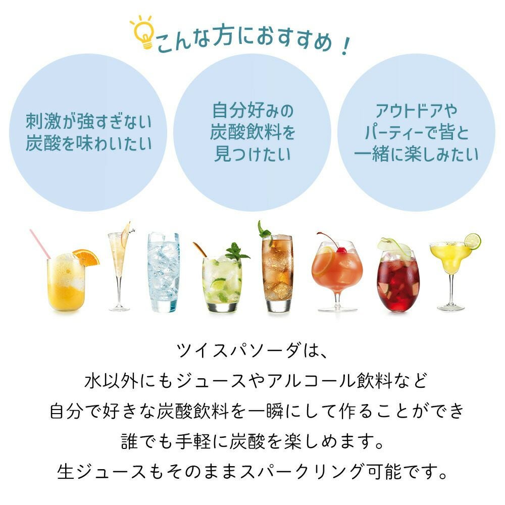 ツイスパソーダ スターターキット SODACK | ヤマソロ公式