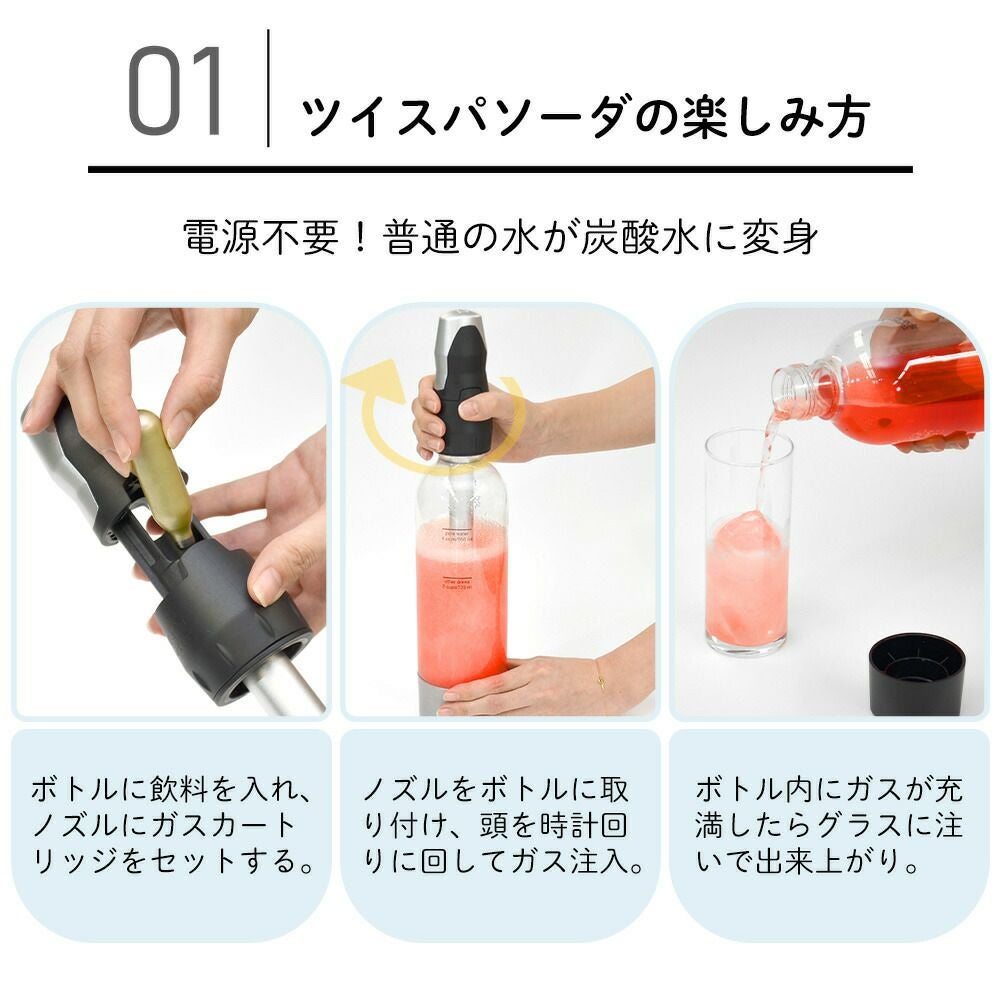 ツイスパソーダ スターターキット SODACK | ヤマソロ公式
