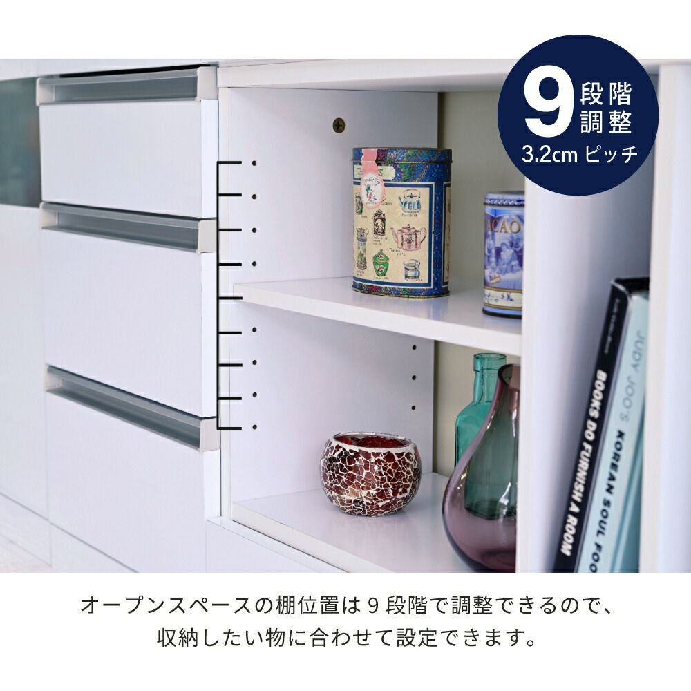 Luce カウンター下収納 伸縮マルチデスク FKS-0001 | ヤマソロ公式