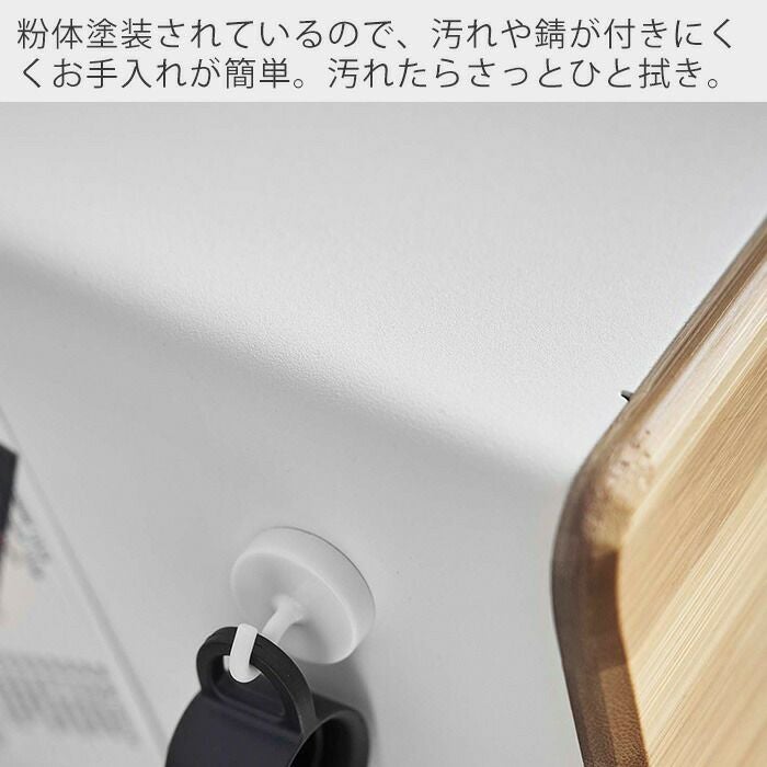 山崎実業 公式 蓋が外せるブレッドケース タワー | ヤマソロ公式
