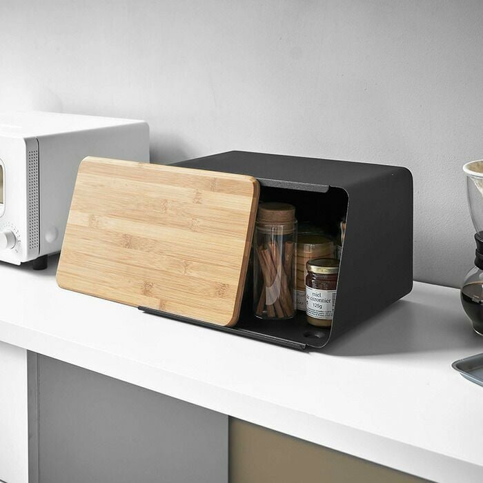 山崎実業 公式 蓋が外せるブレッドケース タワー | ヤマソロ公式