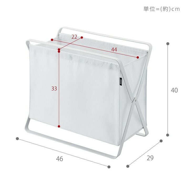 【在庫セール】山崎実業(Yamazaki) 手荷物 収納 ボックス ホワイト 約 71wq0vkYT3L._AC_UF350,
