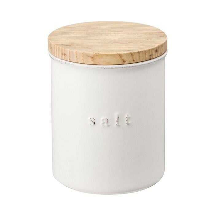 クリーム色の陶器キャニスター 山崎実業 公式 陶器キャニスタートスカ | ヤマソロ公式