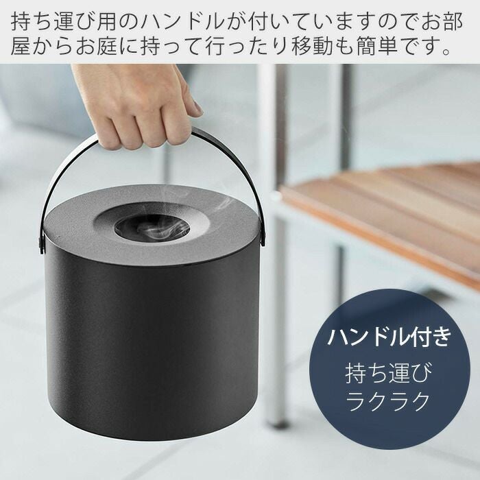 山崎実業 公式 そのまま入れられる蚊取り線香収納ポット タワー