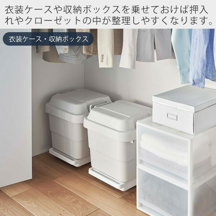 山崎実業 公式 自立する台車 タワー 正方形 | ヤマソロ公式