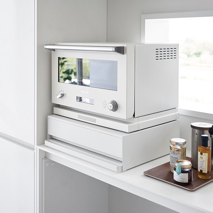 キッチン家電下引出し＆テーブル tower ｜ ツーウェイ キッチン家電下引き出し&スライドテーブル タワー