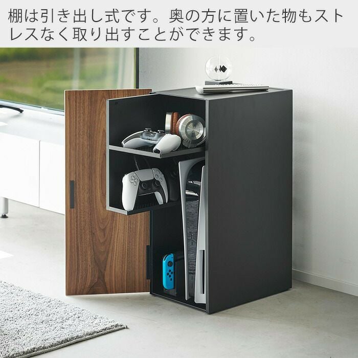 山崎実業 公式 ゲーム機収納ラック タワー | ヤマソロ公式