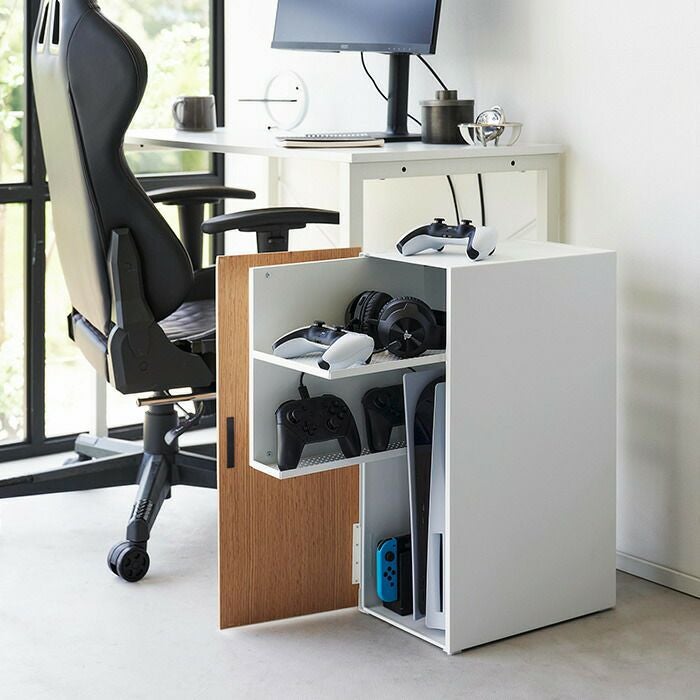 山崎実業 ゲーム機 収納ラック Tower ブラック ジャーナルスタンダード ファニチャー JOURNAL STANDARD FURNITURE