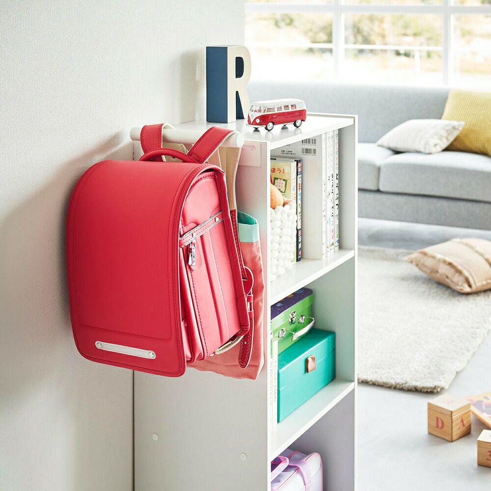ランドセルハンガー リュックハンガー カラーボックスランドセル カ 新品未開封 山崎実業 公式 カラーボックス横 ランドセル&リュックハンガー