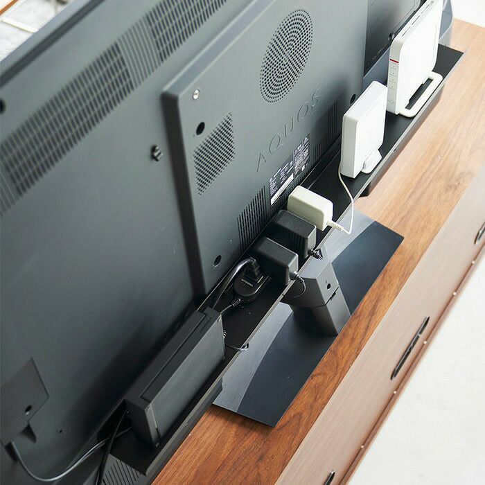テレビとWii とラックセット WALL V3 SW + MEDIA RACKセット | 左右首振り・収納力も充実