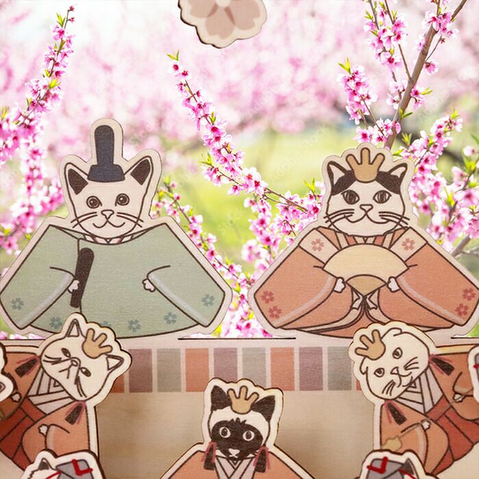 ヤマト工芸 曲木 雛飾り CATS YK24-001 | ヤマソロ公式