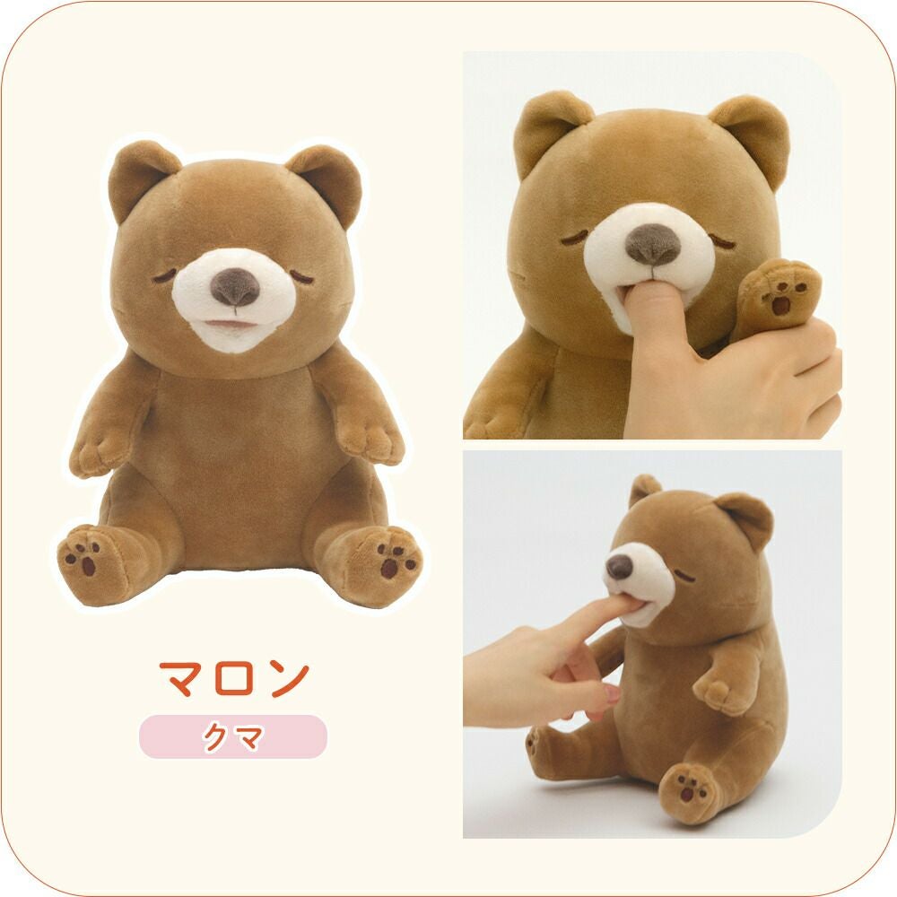【ハンドメイドぬいぐるみ】ポテサラ・ハム【ランダム】 甘噛みハムハム セラピーロボット ユカイ工学 | ヤマソロ公式