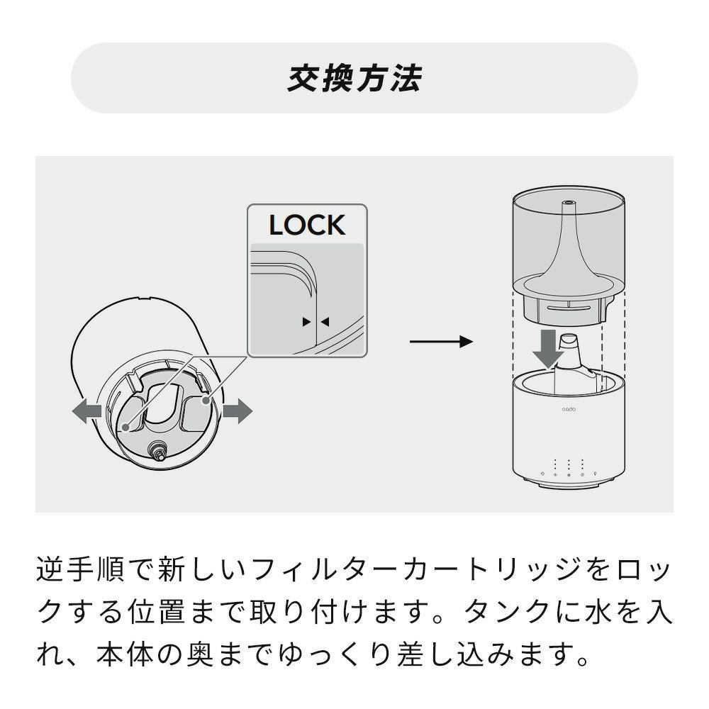 【ジャンク品】cado カドー 加湿器 HM-C630i 部品取り 修理 cado 交換用カートリッジ CT-C300 カドー 加湿器 | ヤマソロ公式