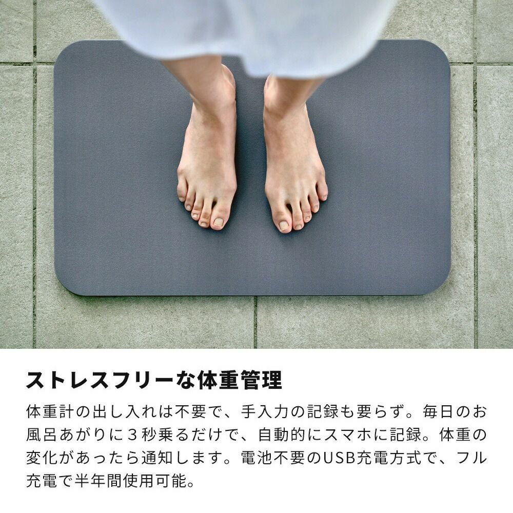 新品未使用☆ issin スマートバスマット ソフト珪藻土マット付き グリーン Amazon｜ソフト珪藻土マット（スマートバスマット体組成計モデル用