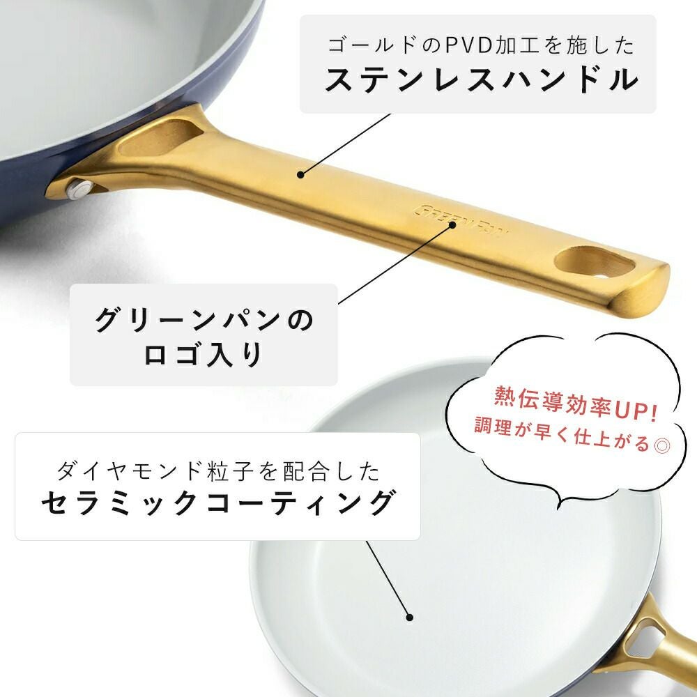 グリーンパン パドウ゛ァ フライパン 26cm | ヤマソロ公式