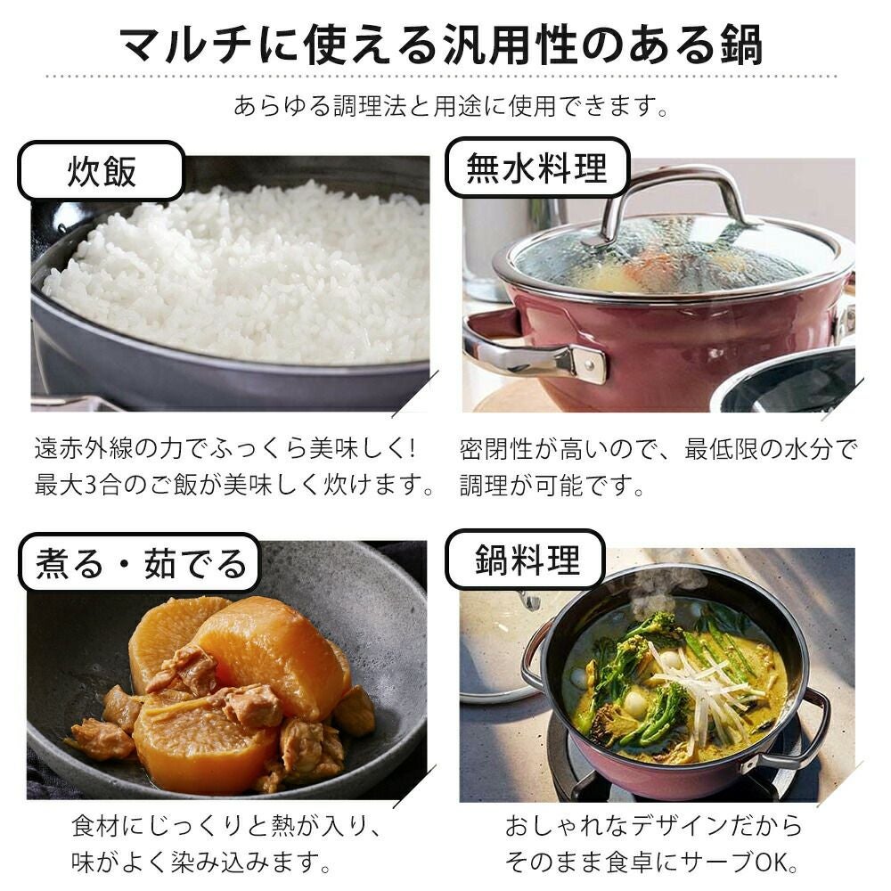 WMF フュージョンテックミネラル ライスポット20cm | ヤマソロ公式