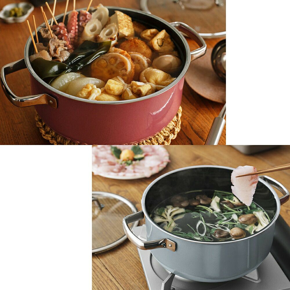 WMF フュージョンテック ミネラル ローキャセロール 20cm 24cm