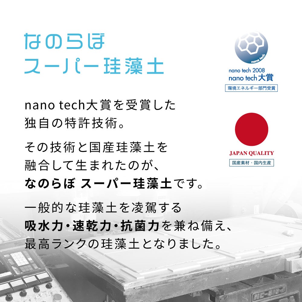 nanolabo なのらぼ ドライングプレート スリムSS 珪藻土 | ヤマソロ公式