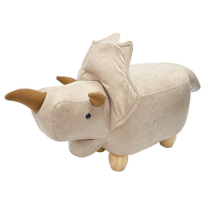 恐竜モチーフのスツール（Triceratops Jr. トリケラトプスジュニア