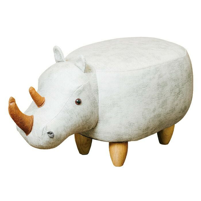 アニマルモチーフのスツール（Rhino リノ（サイ）） | ヤマソロ公式