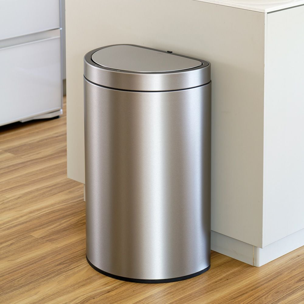 EKO 自動開閉ゴミ箱　ミラージュ　セミラウンド センサービン　45L 電池式 自動開閉ゴミ箱 センサー付き ミラージュセミラウンドセンサービン 45L