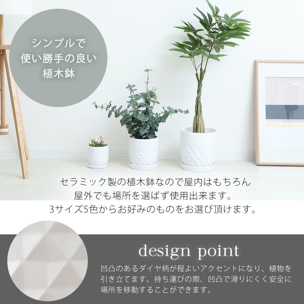 新品 植木鉢 3個セット 植木鉢3台セット crescere クレッシェル ヤマソロ | ヤマソロ公式