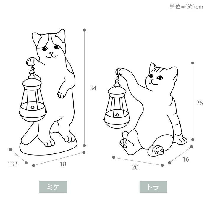 ソーラーオーナメント CAT | ヤマソロ公式