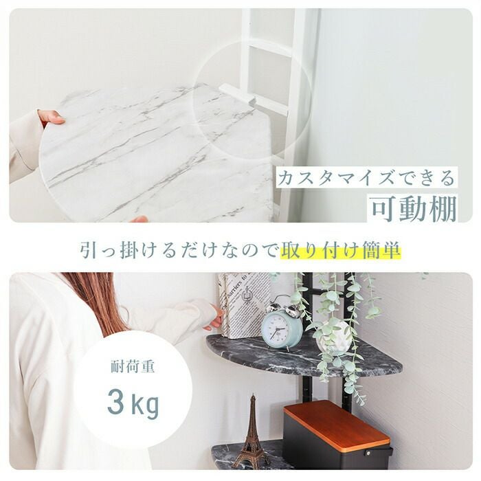 【値下げ交渉可】コーナーつっぱりラック　Echo ヤマソロ コーナー突っ張りラック Echo(エコー) ヤマソロ | ヤマソロ公式