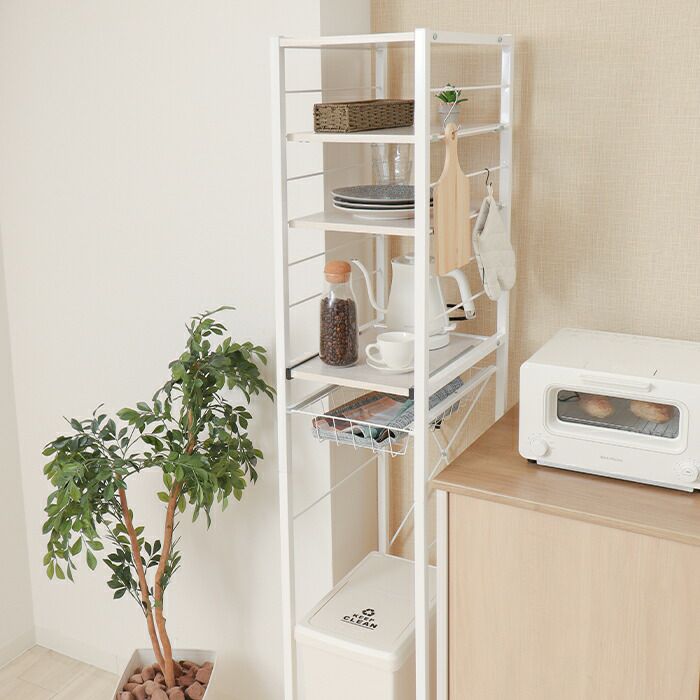 【未使用・送料無料】ヤマソロ おしゃれキッチン収納 ゴミ箱付ラック Echo ゴミ箱上ラック スリム Echo(エコー) ヤマソロ | ヤマソロ公式