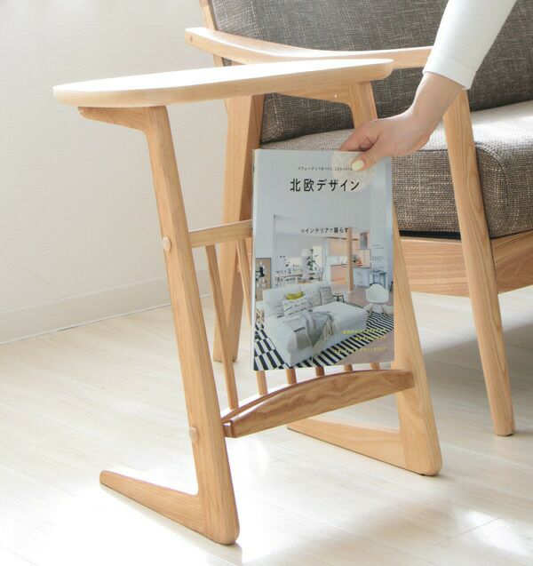 Ellen サイドテーブル ナチュラル 木目調 Address Ellen side table / アドレス エレン サイドテーブル