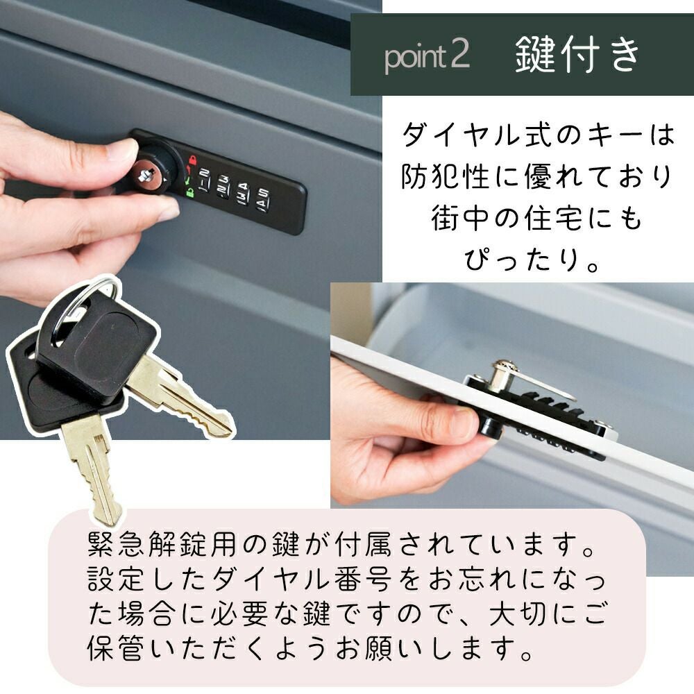 スマートポスト アクシス（AXCIS） Amazon.co.jp: AXCIS（アクシス） スマートポスト 壁掛け ダイヤル式