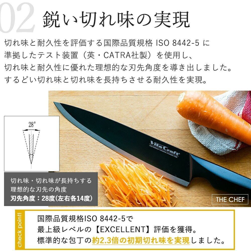 ビタクラフト VitaCraft SOLID KNIFE BLACK ソリッドナイフ | ヤマソロ公式