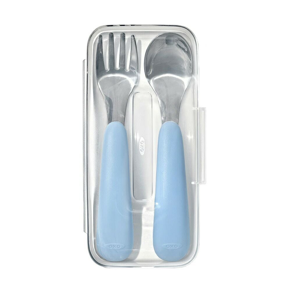 オクソー(OXO) Tot スプーン＆フォークセット（ケース付き