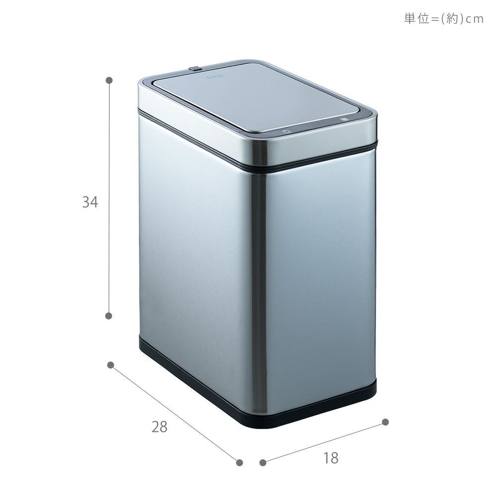 デラックスファントムセンサービン EKO 自動開閉ゴミ箱 9L | ヤマソロ公式