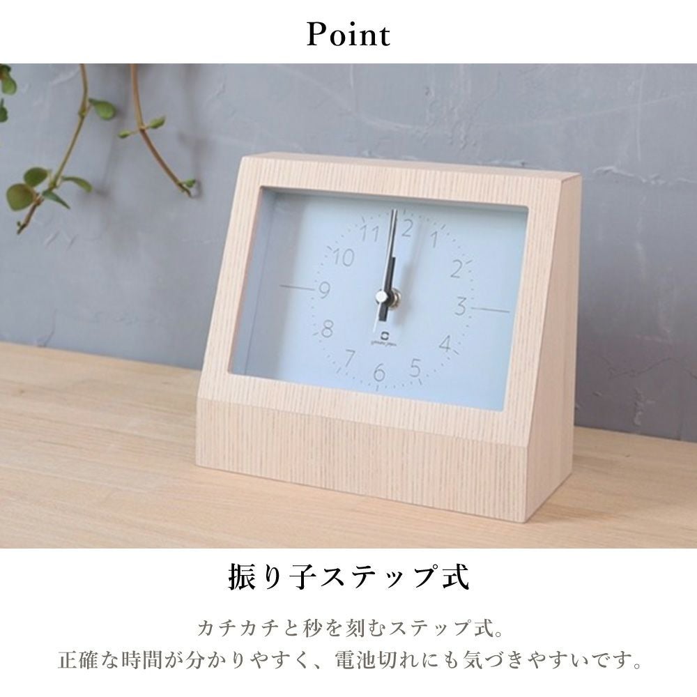 【未使用】置き時計 置き時計 Clock SEN YK24-006 ヤマト工芸 | ヤマソロ公式