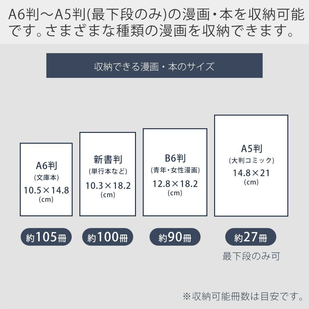 山崎実業 公式 ハンドル付き隠せるコミックラック タワー | ヤマソロ公式
