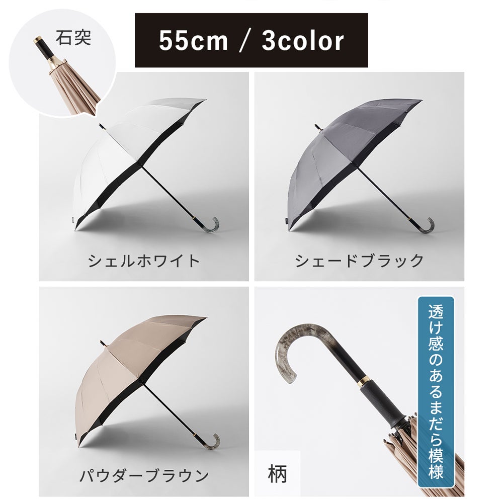 Shupatto アンブレラ UV 55cm マーナ(marna) | ヤマソロ公式