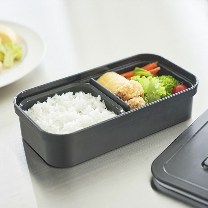山崎実業 公式 冷凍ごはん用のザルがそのまま入るバルブ付き密閉ランチ