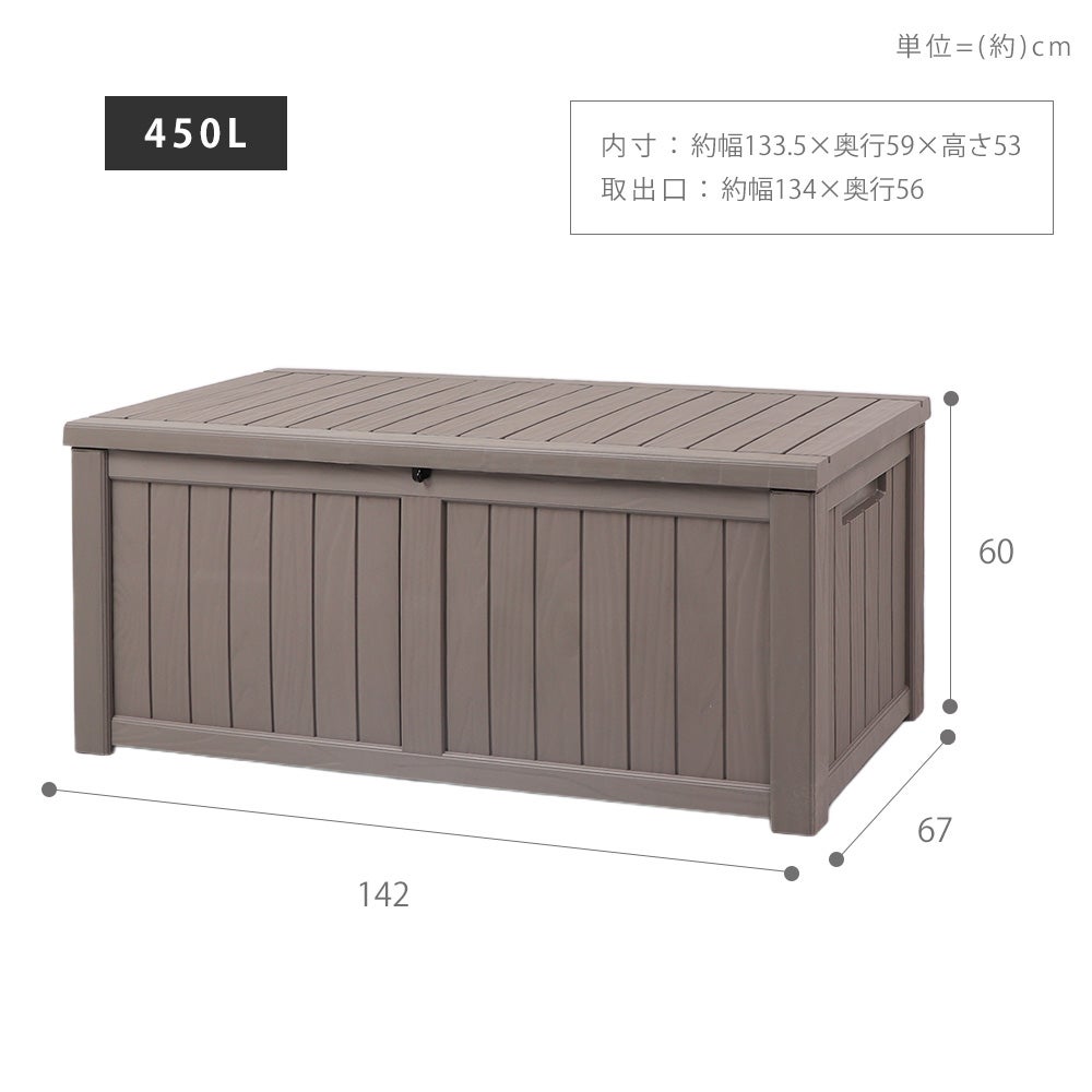 ストレージボックス Regy(レジー) 300L 450L ヤマソロ | ヤマソロ公式