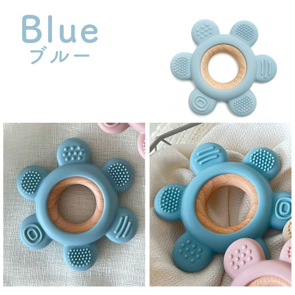 歯固め フラワー シリコン edute | ヤマソロ公式
