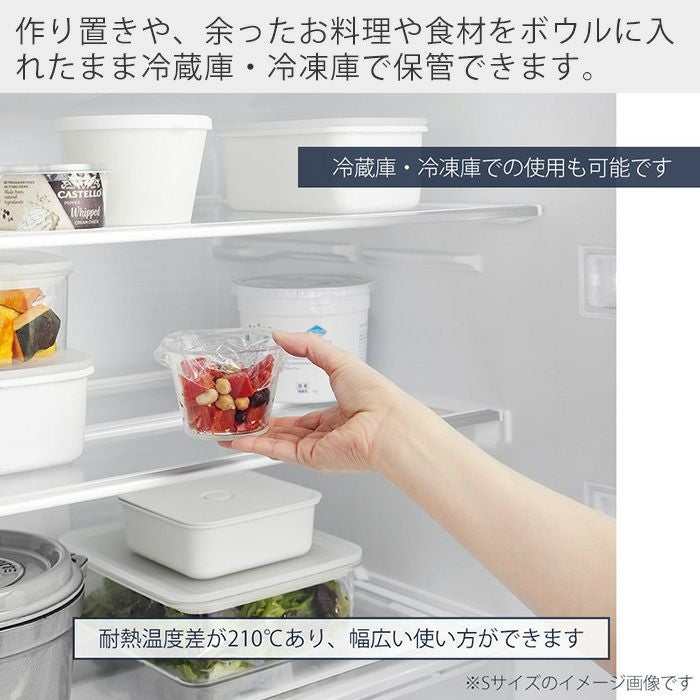 山崎実業 公式 電子レンジ対応洗いやすい下ごしらえボウル タワー SML3