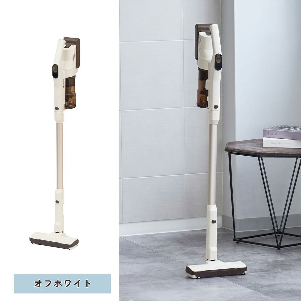 自立式コードレススティッククリーナー 2種のアタッチメント付