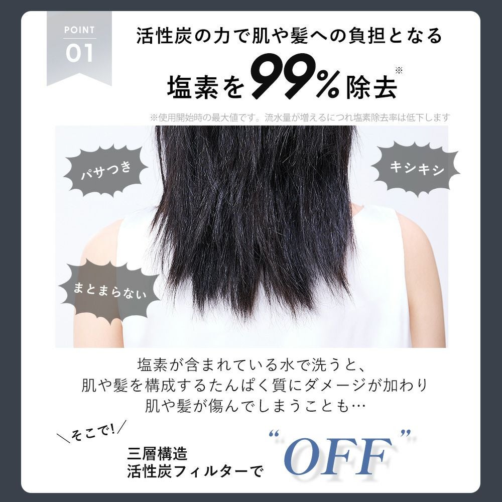 Noend オーガニックファインバブル シャワーヘッド ノーエンド