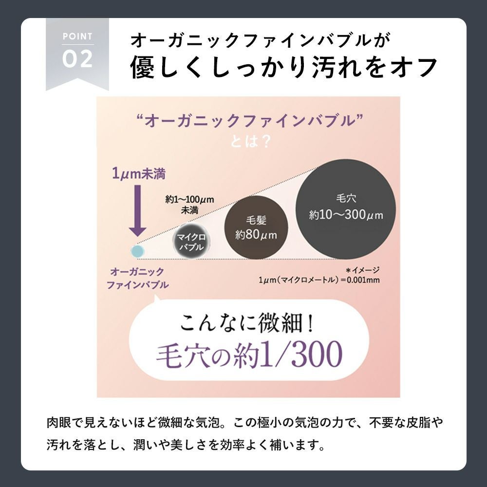 Noend オーガニックファインバブル シャワーヘッド ノーエンド