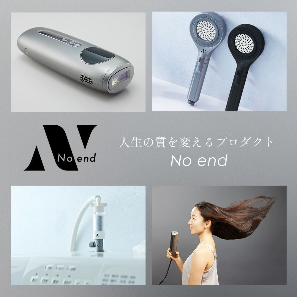 Noend オーガニックファインバブル三層構造活性炭フィルター