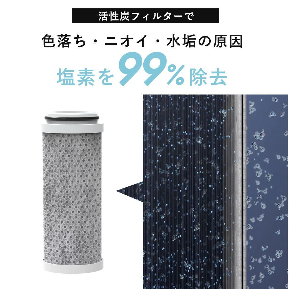 お値打ちです！Noend 洗濯機アダプター 活性炭フィルターケース　受け渡しはゴリラのバナナにてフィルター　パッキンセット Noend 洗濯機アダプター 三層構造活性炭フィルター 塩素除去フィルター